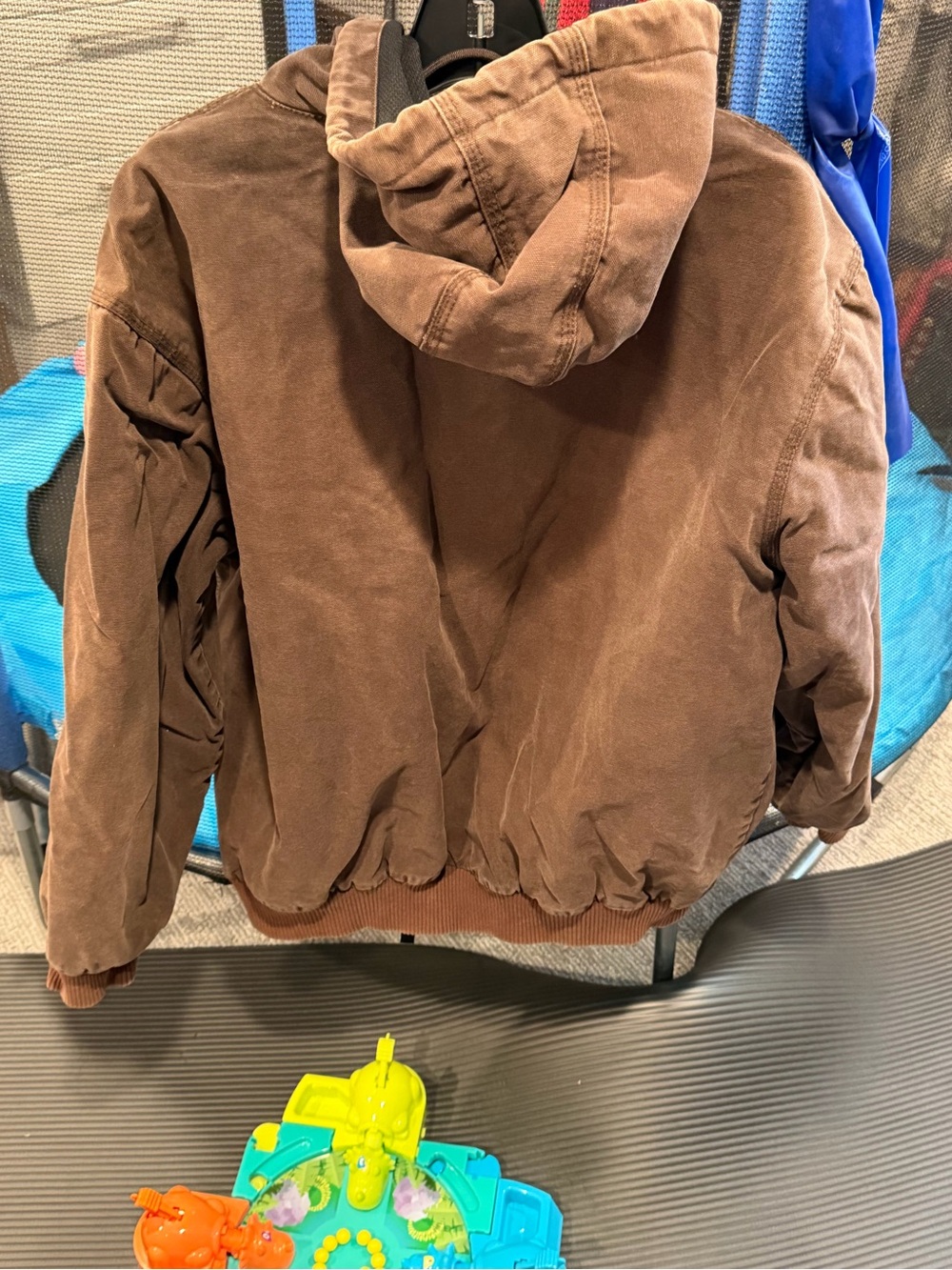 Cabela's Brown Jacket with Brown Collar Trim - Picture 2 of 3